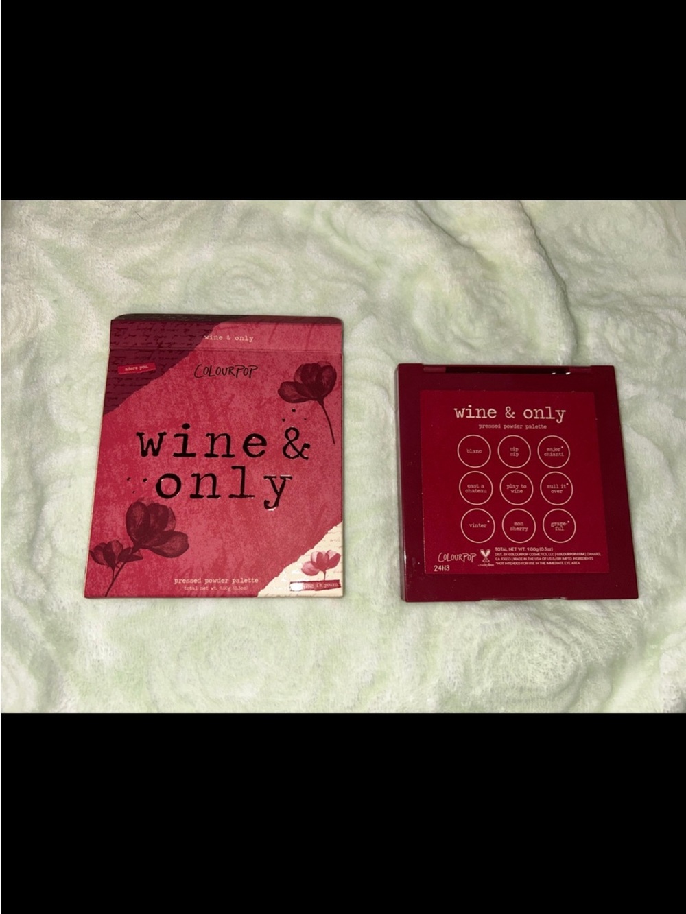 ColourPop "Wine & Only" Eyeshadow Palette